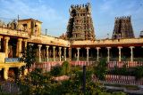 Meenakshi Temple at the break of the day