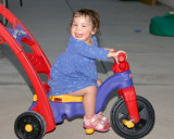 Jordan on Big Wheel