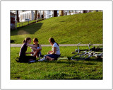 Relaxing on the Lawn