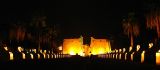 Luxor Temple, in the evening