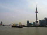 The Pearl Tower, and the Huangpu River, Shanghai