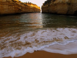 On the beach at the Twelve Apostles