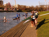 Rowing on the Yarra River