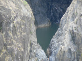 a hidden lake in the cleft