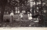 Partie de croquet ...