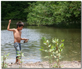 Boy  Fishing