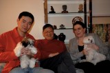 Coco, me, Ben, Joan and Chloe