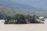 DSC01492 - One of several very basic fishermen's huts allowed on the Gatun Lake