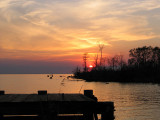 Sunset on Lake Maurepas