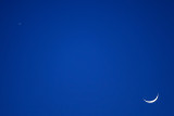 Crescent Moon and Venus