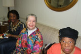 Carol OConnor and friends ~ Yusador Gaye, and sweet Esther Daniels