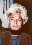Turkoman mujahed with fur cap