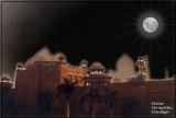 Taj Mahal Full Moon