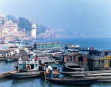 Varanasi-boats and ghats