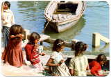 Varanasi-kids & boat