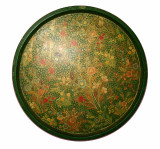 Hand painted paper-mache tray-Kashmir