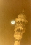 Pindi-Juma Mosque-minar & moon