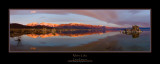 Sierras Panorama - 4 Images Wide