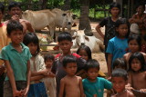 village people curious of tourists