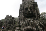 Bayon's distinctive feature is the smiling faces on the towers