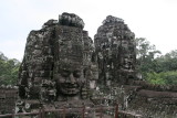 Bayon's distinctive feature is the smiling faces on the towers
