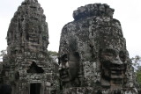Bayon's distinctive feature is the smiling faces on the towers