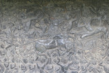 carvings on Angkor Wat
