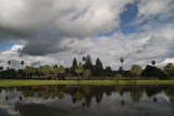 Across the moat towards Angkor Wat