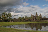 Across the moat towards Angkor Wat