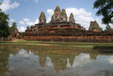 another temple mirrored in the pool