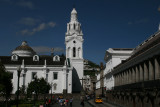 Cathedral on left and Presidential Palace on right