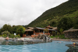 Papallacta thermal baths at an altitude of 3300 meters