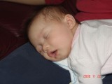 Cháu ngoại đang ngủ - Sleeping grand daughter