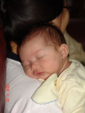 Cháu ngoại đang ngủ - Sleeping grand daughter