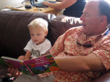 Reading with Papa