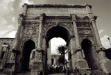 Arch of Septimius Severus, Roman Forum West