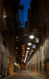 Alley to the Goodman Theater
