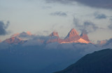 Three pinnacles