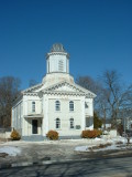 Historic grange building in Mattapoisett, Massachusetts
