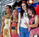 Four beauty queens