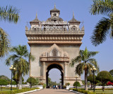 Patuxay  or Victory Gate, front