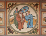 Chinese temple fresco