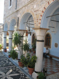 Taxiarches Church at Mesta, Chios Island