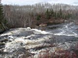 Falls below bridge on Highway 573