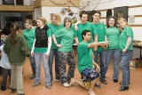 Katimavik volunteers who organized Earth Day programs in Moosonee