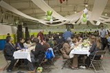 Wedding dinner at Moosonee Arena