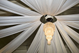 Chandelier at Moosonee Arena