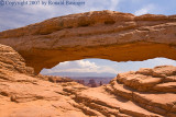 Through Mesa Arch