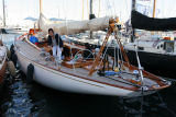 Marilee aux Voiles de Saint-Tropez 2006, sloop aurique de 1936, plan Nathanaël Herreschoff