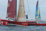 Départ de la Route du Rhum 2006 - La Banque Postale - Le 29/10/06